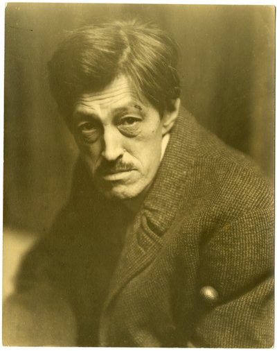 Sadakichi Hartman - niemiecki artysta japoński i krytyk sztuki, 1919 autorstwa Jessie Tarbox Beals
