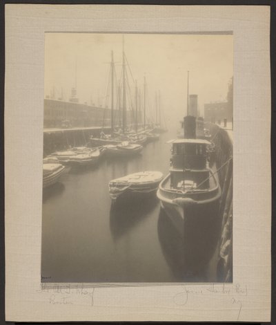 The Old T. Wharf, Boston autorstwa Jessie Tarbox Beals