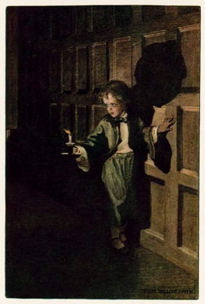 Przejście północno-zachodnie (kolor lito) autorstwa Jessie Willcox Smith