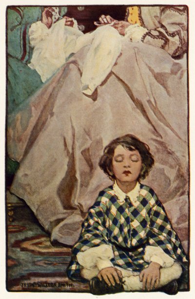 Mała kraina (kolor lito) autorstwa Jessie Willcox Smith