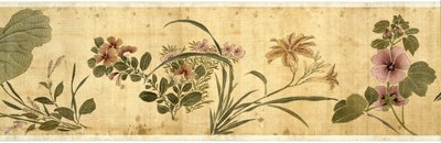 Sto kwiatów, 1629 (kolor na jedwabiu) autorstwa Jiayan Chen