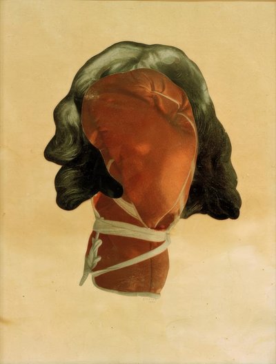 Ruchoma szafa (rękawica na głowę) autorstwa Jindrich Styrsky