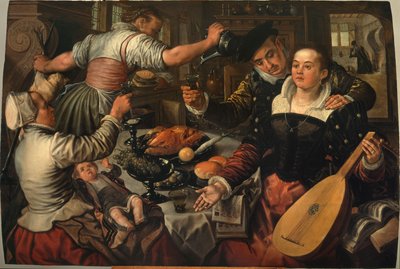 Scena kuchenna z koncertem autorstwa Joachim Beuckelaer