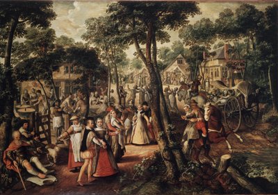 Święto wsi autorstwa Joachim Beuckelaer or Bueckelaer