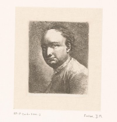 Portret malarza Johanna Harpera autorstwa Joachim Martin Falbe