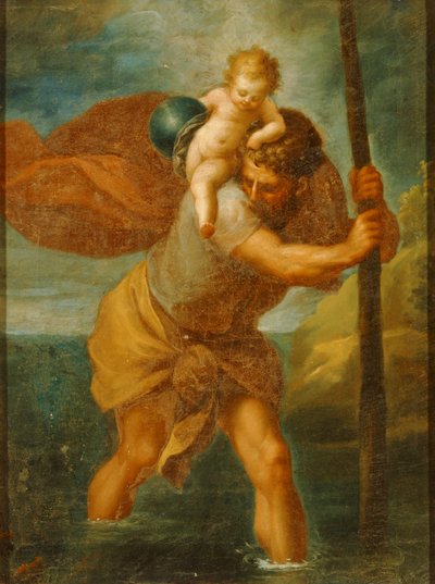 Święty Krzysztof (obraz) autorstwa Joachim Patenier or Patinir