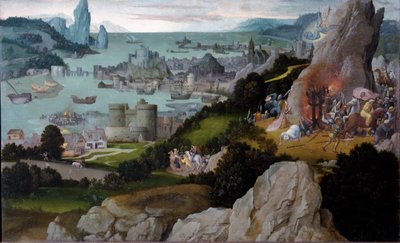 Męczeństwo św. Katarzyny Aleksandryjskiej (malarstwo autorstwa Joachim Patinir