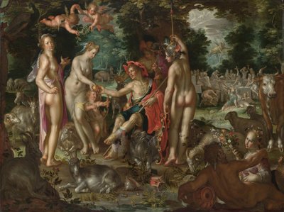 Wyrok Paryża autorstwa Joachim Wtewael or Utewael