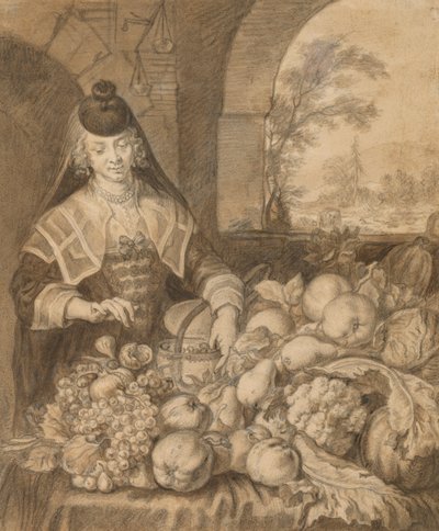 Personifikacja września autorstwa Joachim von Sandrart