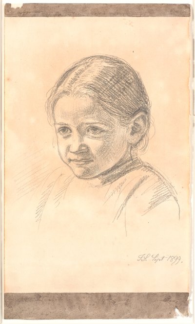 Portret Eline Skovgaard? autorstwa Joakim Frederik Skovgaard