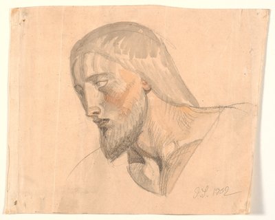 Studium głowy autorstwa Joakim Frederik Skovgaard