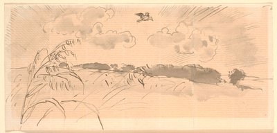 Szkic „Skowronka” autorstwa Joakim Frederik Skovgaard