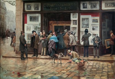 Publiczna wystawa obrazu autorstwa Joan Ferrer Miró
