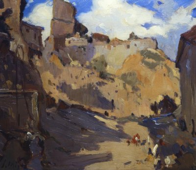 Sant Pere de Ribes autorstwa Joaquim Mir i Trinxet