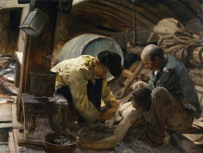 I wciąż mówią, że ryba jest droga autorstwa Joaquín Sorolla