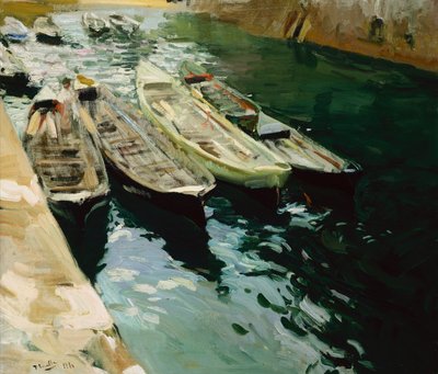 Dryfujący, Zarautz, niedaleko San Sebastian autorstwa Joaquin Sorolla y Bastida