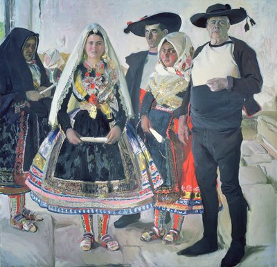 Typowi Lagarteranie autorstwa Joaquin Sorolla y Bastida