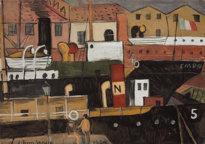 Livorno autorstwa Joaquin Torres-Garcia