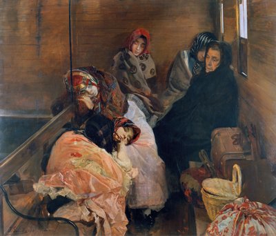 Handel białymi niewolnikami autorstwa Joaquín Sorolla