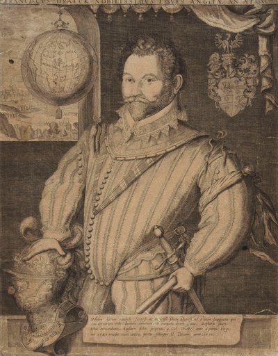 Portret Sir Francisa Drake
