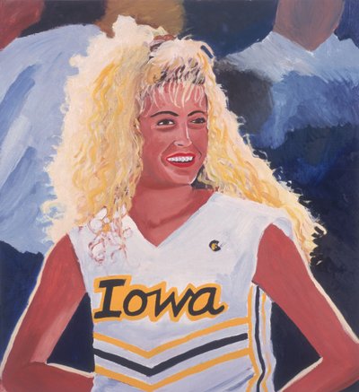 Cheerleaderka z Iowa, 2001 autorstwa Joe Heaps Nelson
