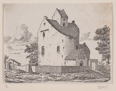 Kościół Bjernede autorstwa Johan Aagaard
