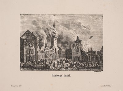 Duński: "Hamborgs brand" autorstwa Johan Aagaard