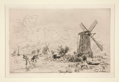 Batavia autorstwa Johan Barthold Jongkind