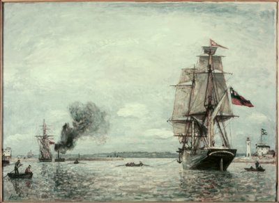 Morski autorstwa Johan Barthold Jongkind