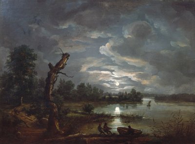 Morze Esrum, c.1814 autorstwa Johan Christian Dahl