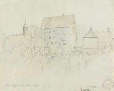 Z Lohmen autorstwa Johan Christian Dahl
