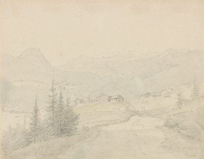 Z Øylo w Valdres autorstwa Johan Christian Dahl