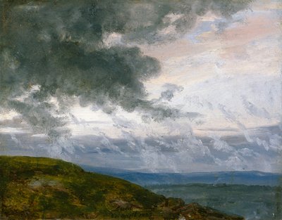 Chmury burzowe autorstwa Johan Christian Dahl