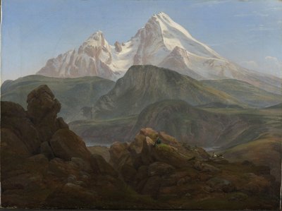 Watzmann autorstwa Johan Christian Dahl