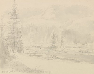 W Bruflat autorstwa Johan Christian Dahl