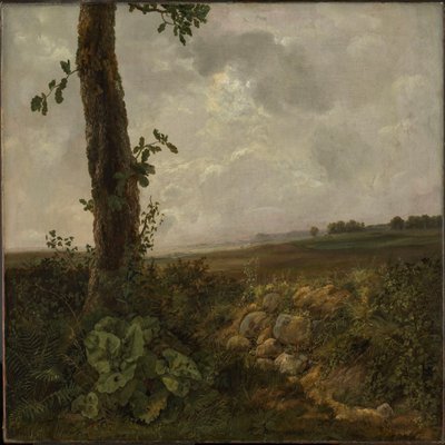 Widok w pobliżu Prestø autorstwa Johan Christian Dahl