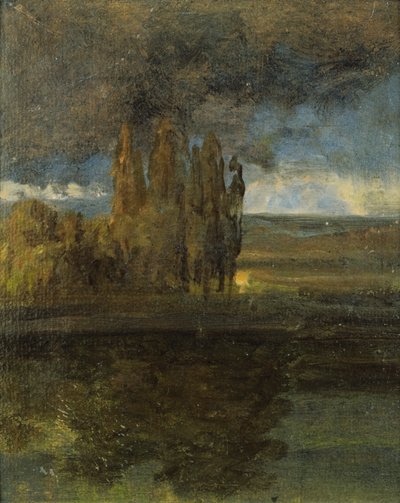 Widok na Łabę i bastion "Der Bär" autorstwa Johan Christian Dahl