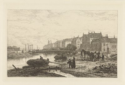 Widok na Stadhouderskade autorstwa Johan Conrad Greive
