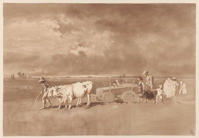 Pogrzeb w Kampanii autorstwa Johan Daniël Koelman
