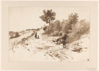 Pagórkowaty krajobraz we Francji autorstwa Johan Daniël Koelman
