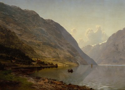 Z Hardanger autorstwa Johan Fredrik Eckersberg