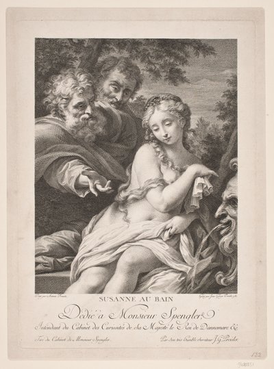 Zuzanna w wannie autorstwa Johan Georg Preisler