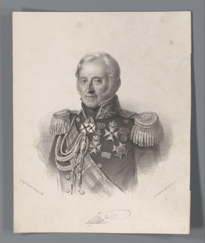 Portret Jana Coenraada Koopmana autorstwa Johan Hendrik Hoffmeister