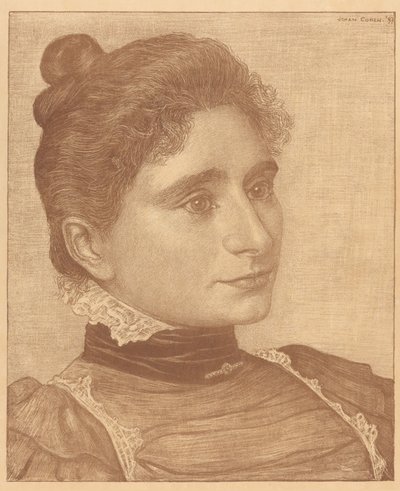 Portret Meta Cohena Gosschalka autorstwa Johan Henri Gustaaf Cohen Gosschalk
