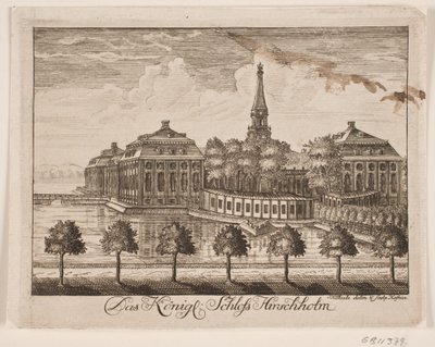 Zamek Hørsholm autorstwa Johan Herman Thiele