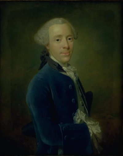 Portret radcy stanu Johana Henrika Kirchhoffa autorstwa Johan Hörner