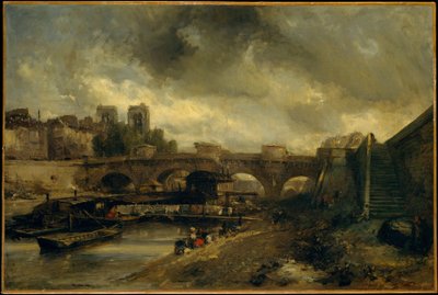 Pont Neuf autorstwa Johan Jongkind