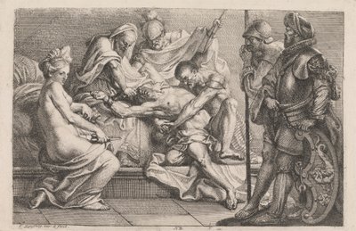 Samson pokonany przez Filistynów autorstwa Johan Joseph Zoffany