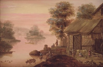 Krajobraz po holendersku autorstwa Johan Mandelberg