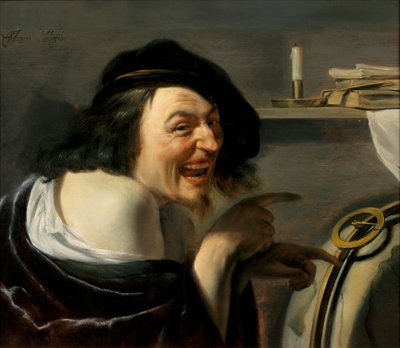 Demokryt, 1630 autorstwa Johan Moreelse